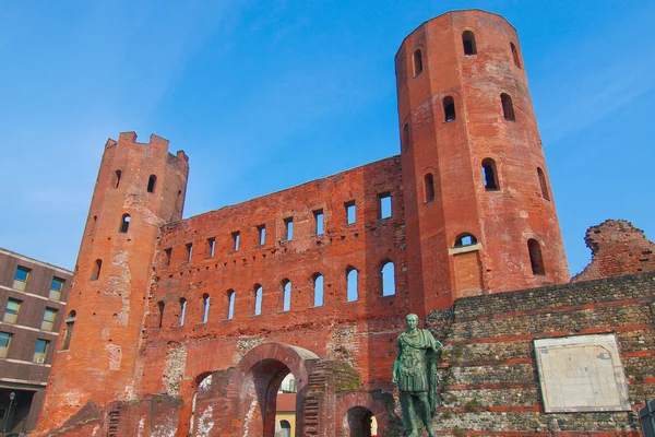 Torri Palatino, Turín — Foto de Stock