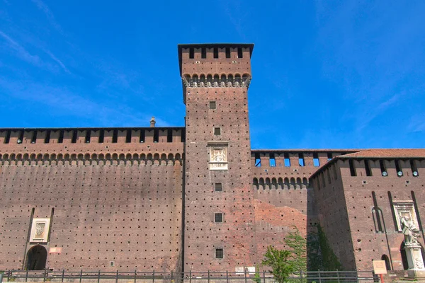 Castello sforzesco, Μιλάνο — Φωτογραφία Αρχείου