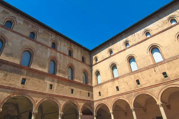 Castello sforzesco, Mediolan — Zdjęcie stockowe