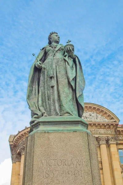 Standbeeld van koningin victoria — Stockfoto