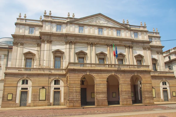 Teatro alla scala, Milán — Stock fotografie