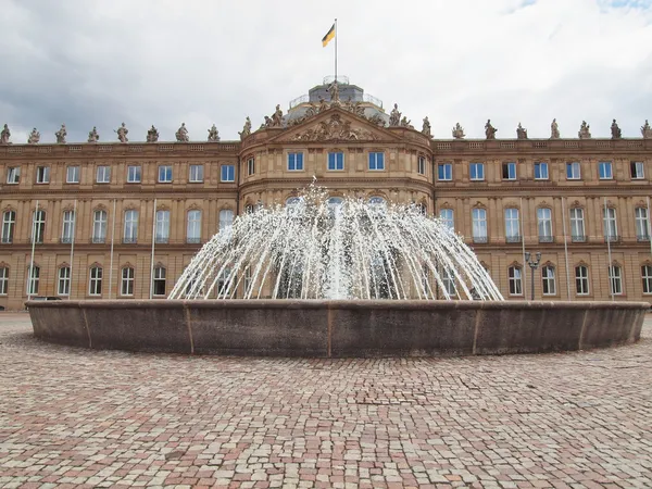 Neues Schloss (Nuovo Castello) Stoccarda — Foto Stock