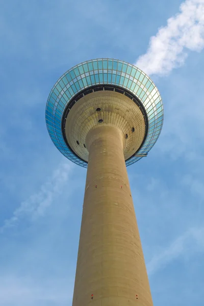 Rheinturm Duesseldorf, Německo — Stock fotografie