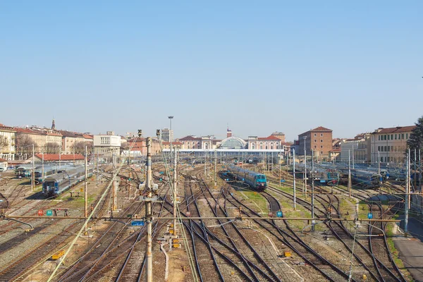 Stazione Porta Nuova, Torino — Foto Stock