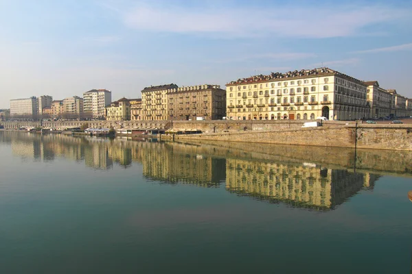 Floden po, turin — Stockfoto