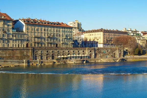 Murazzi, Turin — Stock Photo, Image