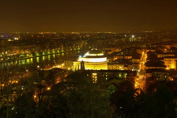 Sungai Po, Turin — Stok Foto