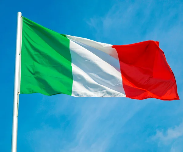 Прапор Італії — стокове фото