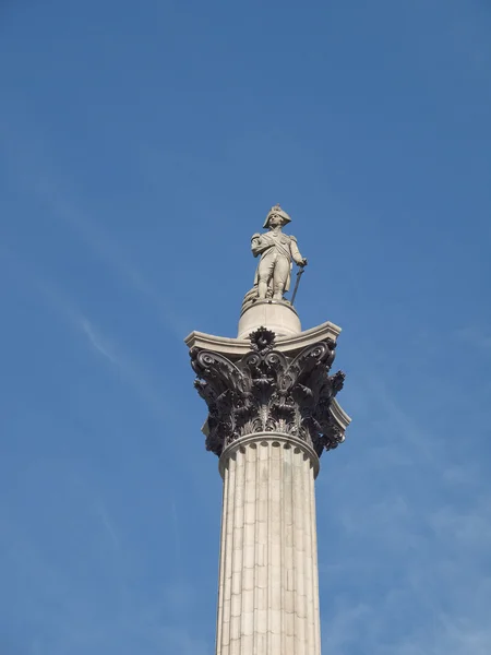 Columna Nelson Londres — Foto de Stock