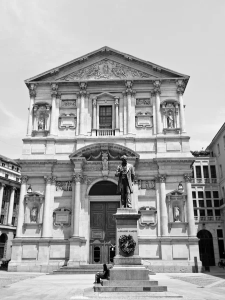 Iglesia de San Fedele, Milán — Foto de Stock