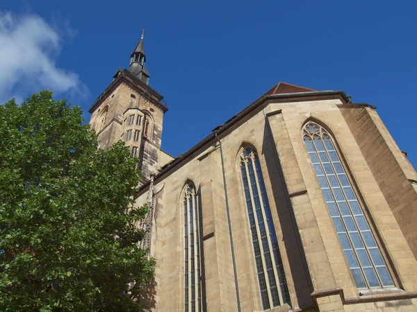 Stiftskirche Church, Stuttgart — Stock Photo, Image