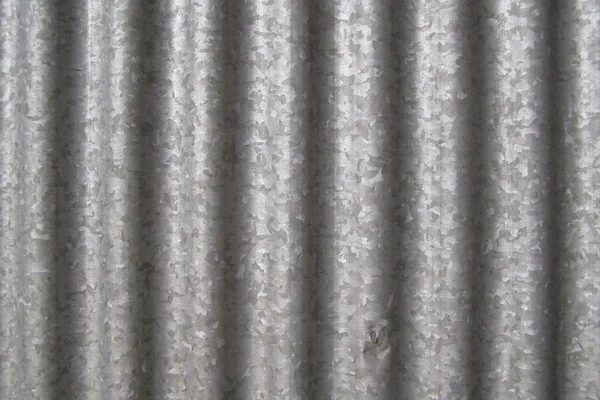 Гофрированная сталь — стоковое фото