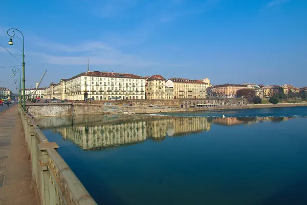 Floden po, turin — Stockfoto