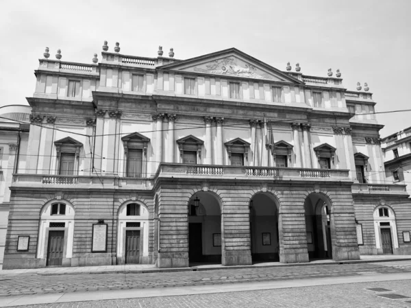 Teatro alla Scala, Milan — Stock Photo, Image