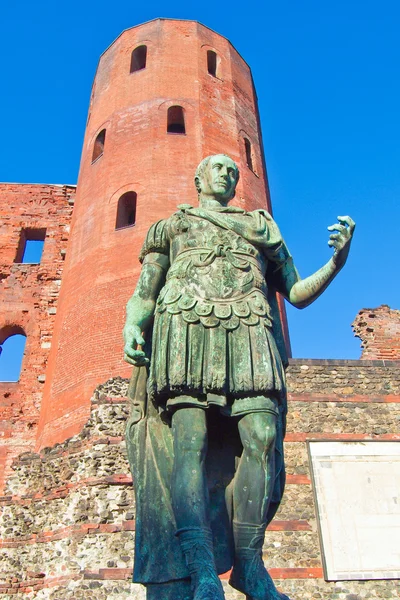 Statua romana di Augusto — Foto Stock