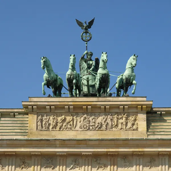 Brandenburger tor, Berlijn — Stockfoto