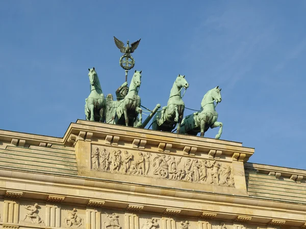 Brandenburger tor, Berlijn — Stockfoto