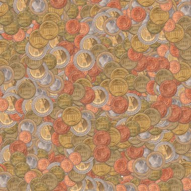 euro coins arka plan