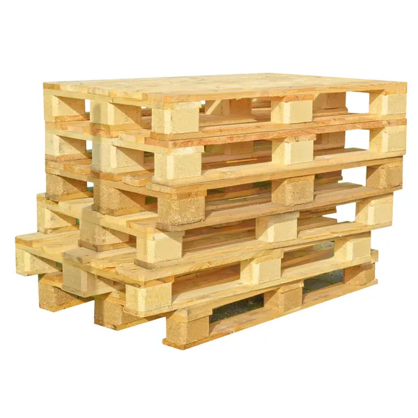 Pallet isolati — Foto Stock