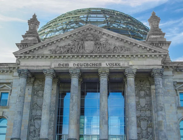 Berlins riksdag — Stockfoto