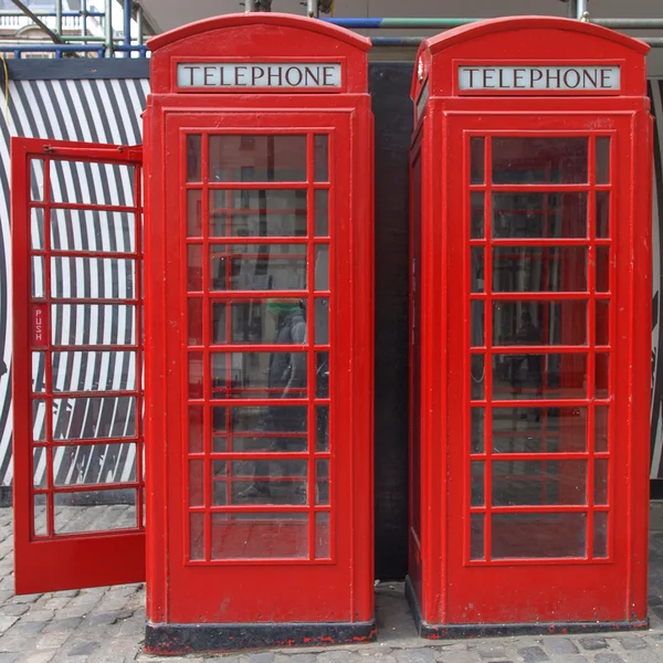 Budka telefoniczna w Londynie — Zdjęcie stockowe