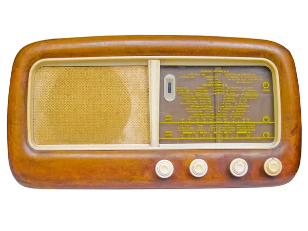 Gamla am radio tuner — Stockfoto