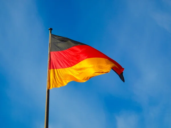 Duitse vlag — Stockfoto