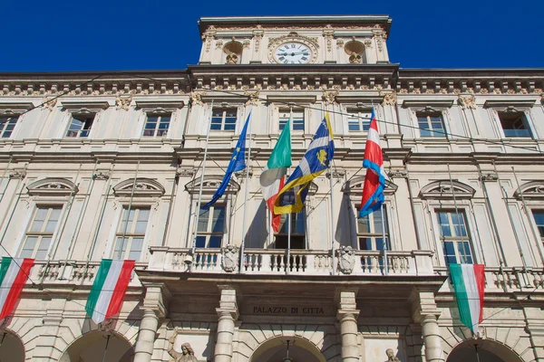 Palazzo di Citta, Turin — Stock Photo, Image
