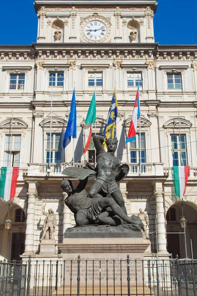 Conte Verde statue — Stock Photo, Image