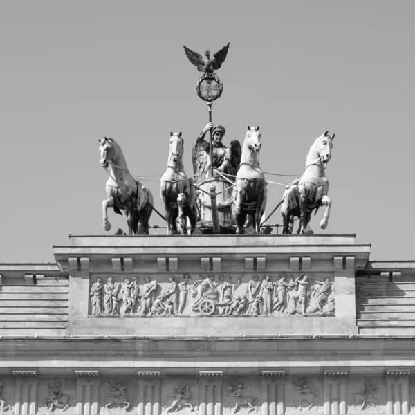 Brandenburger tor, Berlín — Stock fotografie