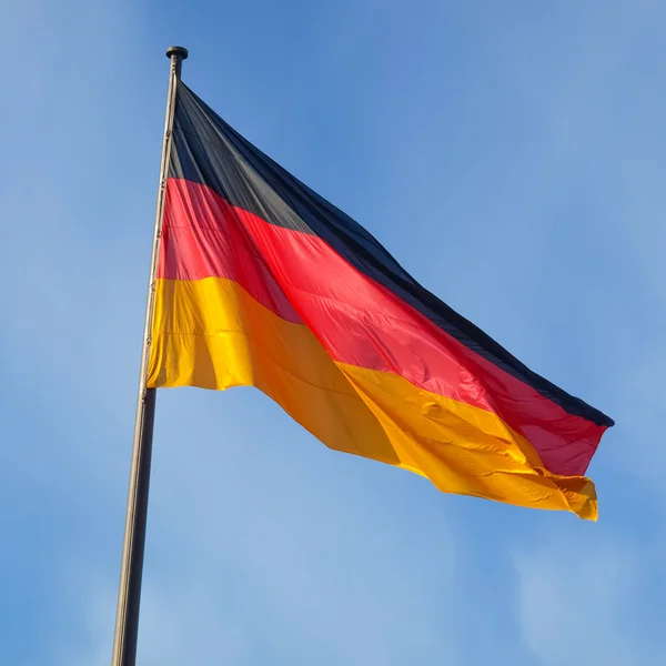 Deutsche Flagge — Stockfoto