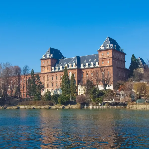 Castello del valentino, Turín, Itálie — Stock fotografie