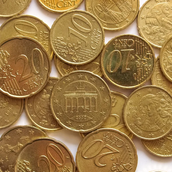 Euro coins Royalty Free Stock Images