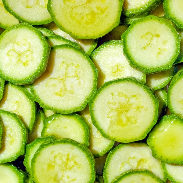 Zucchini mit Zucchini — Stockfoto