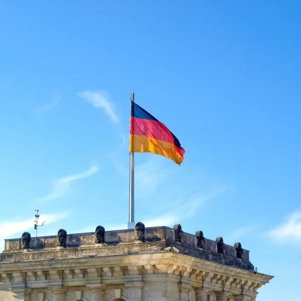 Deutsche Flagge — Stockfoto