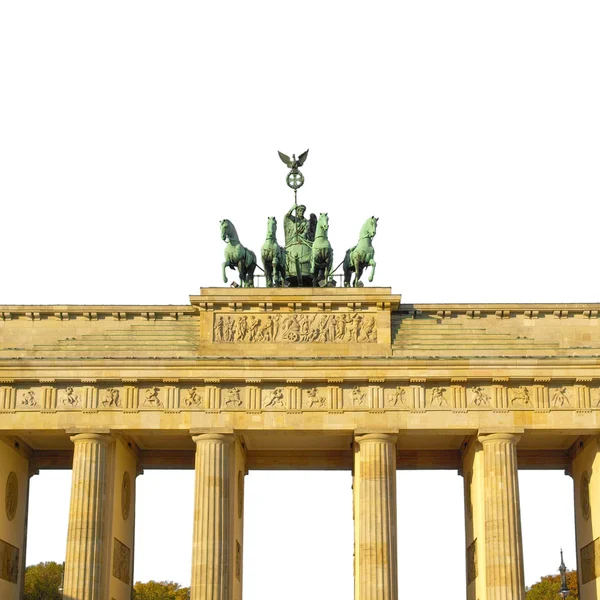 Brandenburger tor, Berlín — Stock fotografie