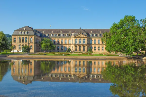 Schlossplatz hradu (náměstí), stuttgart — Stock fotografie