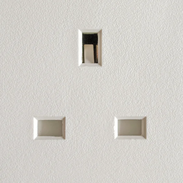 British plug socket — Stock Photo, Image