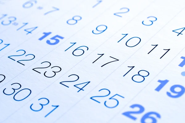 Calendario — Foto Stock