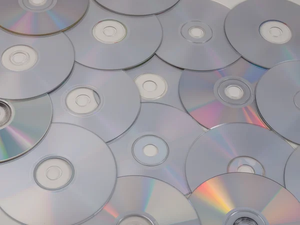 CD Dvd Db Bluray disc — Stockfoto