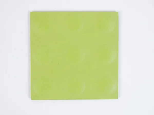 Πράσινο καουτσούκ λινέλαιο δείγμα — Φωτογραφία Αρχείου