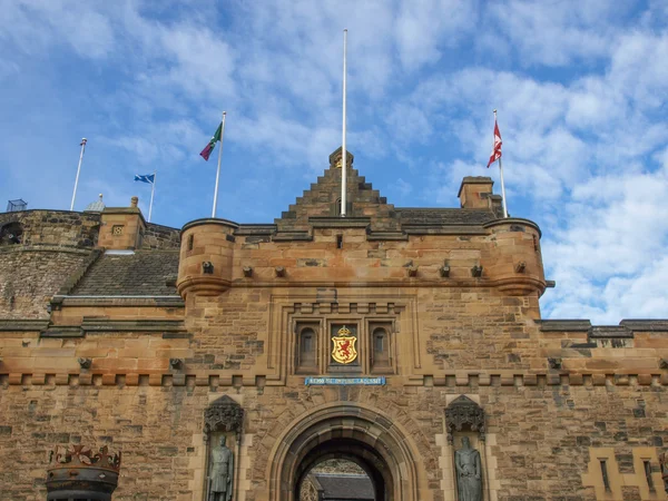 Istana Edinburgh, Inggris — Stok Foto