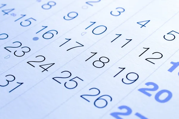 Calendario — Foto de Stock