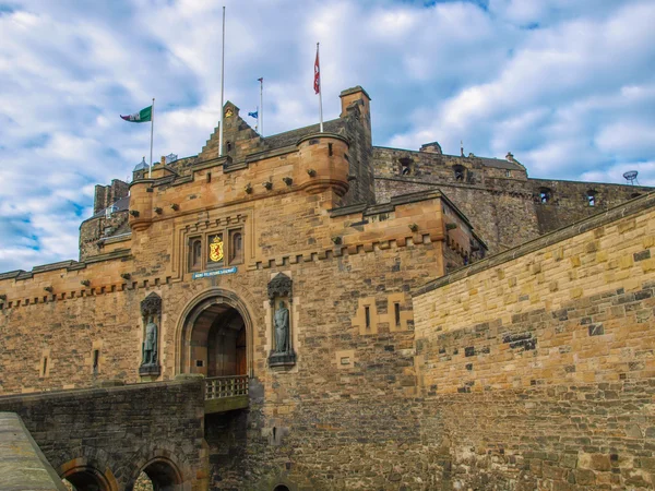 Edinburgh castle, Wielka Brytania — Zdjęcie stockowe