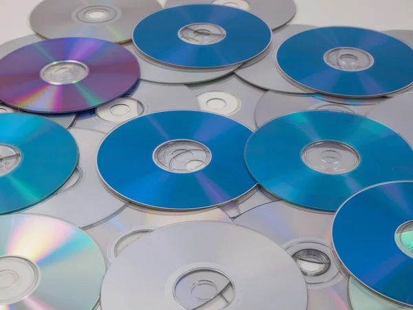 CD Dvd Db Bluray disc — Stockfoto