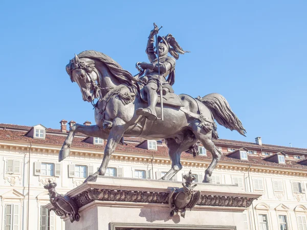 Bronzenes Pferd — Stockfoto