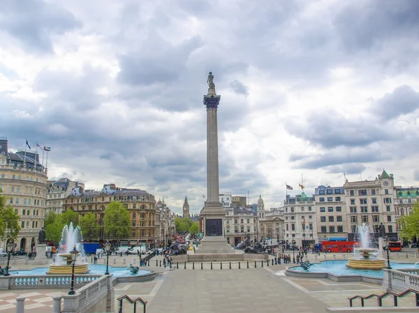 Trafalgar square, Londýn — Stock fotografie