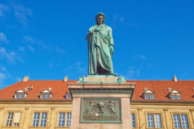 Schiller heykeli, stuttgart