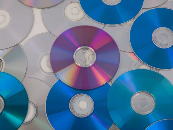 CD Dvd Db Bluray disc — Stockfoto