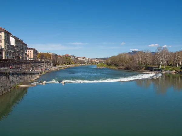 Rio po turin — Fotografia de Stock